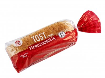 Tost z Mąką Pełnoziarnistą 500 g